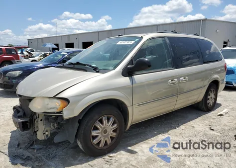 2005 Chrysler Town & Country Limited из США, поврежденный, VIN 2C8GP64L15R447546